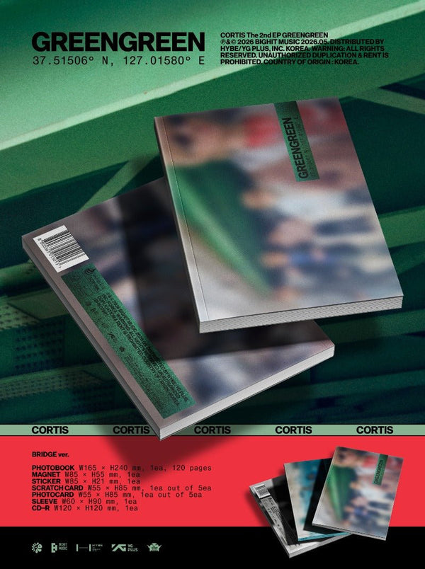 Promotional image of a product with 'Greengreen' branding on a green and red background.