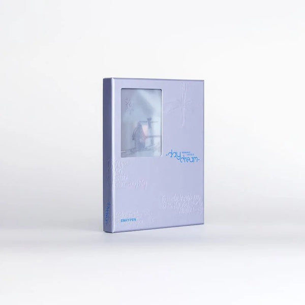 A light lavender-purple rectangular product box with a clear window on the front showing a CD inside, photographed on a clean white background.