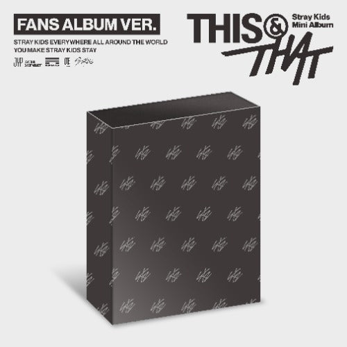 Stray Kids - This&That (Fans ver.) + Aladin POB Photocard - PRE-ORDER